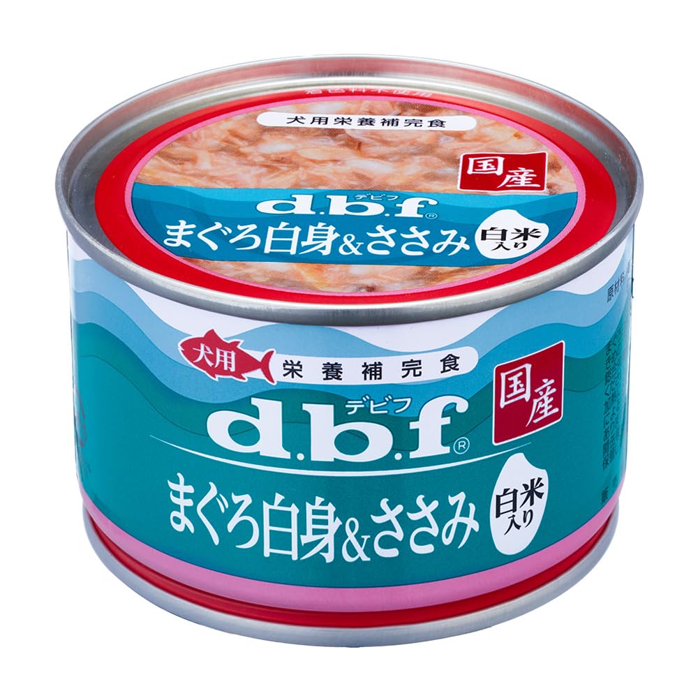 デビフ　まぐろ白身ささみ白米入り　かつお白身ささみ米入り Amazon.co.jp: デビフ まぐろ白身＆ささみ 白米入り 150g×24缶